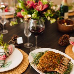A Dash of Salt - Rack of lamb and red wine for Holiday entrée