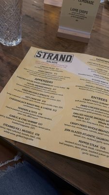 Menu photo 2 The Strand DC Washington, DC, DC