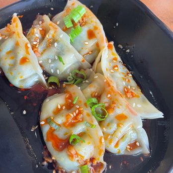 Trendy Vegan - Spicy dumplings - Vegan Near Me - Houston, Texas Trendy Vegan - Spicy dumplings - Vegan Near Me - Houston, Texas