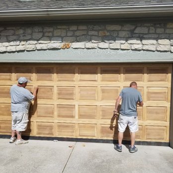 Cone And Associates - Re finishing these beautiful garage doors for another great Greenwood client ! - Painters Near Me - Avon, Indiana Cone And Associates - Re finishing these beautiful garage doors for another great Greenwood client ! - Painters Near Me - Avon, Indiana