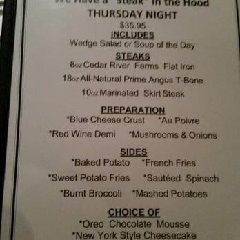Mim's Restaurant - Steak nite - American Near Me - Roslyn Heights, New York