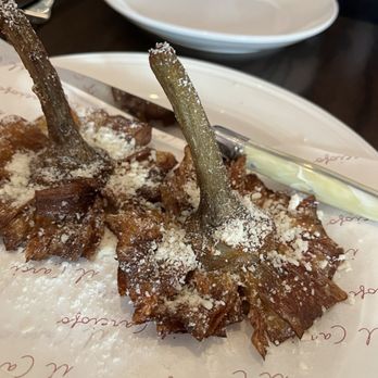 Il Carciofo - Carciofo Alla Guidia (artichoke, their namesake) - Italian Near Me - Chicago, Illinois