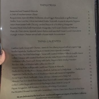 ZuZu - Menu 11/2020 - Tapas Bars Near Me - Napa, California ZuZu - Menu 11/2020 - Tapas Bars Near Me - Napa, California