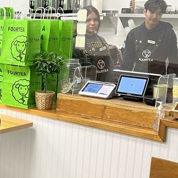 Fourtea - Inside of store - Coffee & Tea Near Me - Orange, California