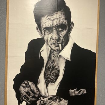 Rockin Rollerz Craft Burger - Killer pic of Johnny Cash. - Burgers Near Me - Abilene, Texas Rockin Rollerz Craft Burger - Killer pic of Johnny Cash. - Burgers Near Me - Abilene, Texas