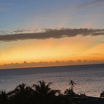 Hollywood Beach Marriott - Sunrise from our balcony. - Hotels Near Me - Hollywood, Florida Hollywood Beach Marriott - Sunrise from our balcony. - Hotels Near Me - Hollywood, Florida