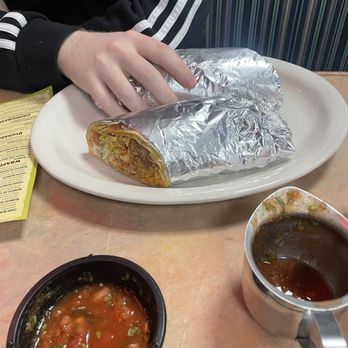 Casa Burrito - Wrapped Burrito with chicken - Mexican Near Me - Blackstone, Massachusetts