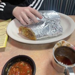 Casa Burrito - Wrapped Burrito with chicken