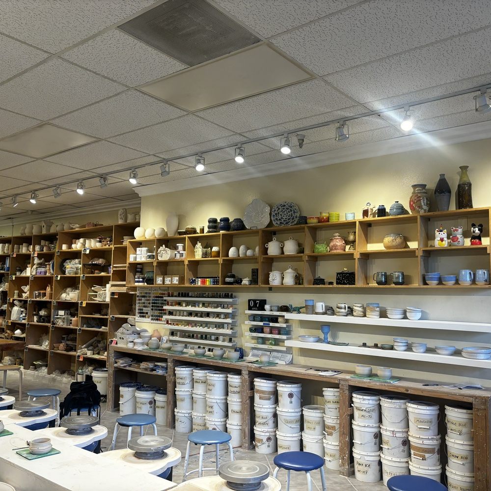 Clay Play & Arts - Inside - Paint-Your-Own Pottery Near Me - Northridge, California