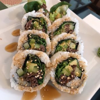 Midori Japanese Cafe - Teriyaki Beef Roll - Japanese Near Me - Calgary, Alberta