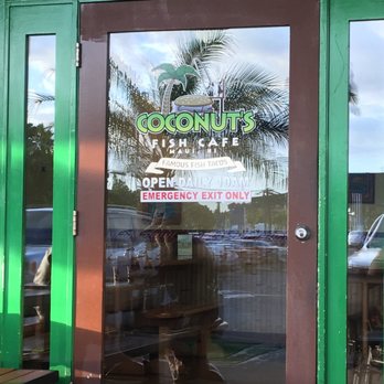 Coconuts Fish Cafe - There were chickens and birds trying to get inside - Seafood Near Me - Kihei, Hawaii Coconuts Fish Cafe - There were chickens and birds trying to get inside - Seafood Near Me - Kihei, Hawaii