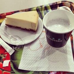 La croissanterie - Cheesecake et lait chaud !