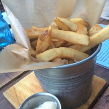 Peckish Pig - Fries with Truffle mayo - Breakfast & Brunch Near Me - Evanston, Illinois Peckish Pig - Fries with Truffle mayo - Breakfast & Brunch Near Me - Evanston, Illinois