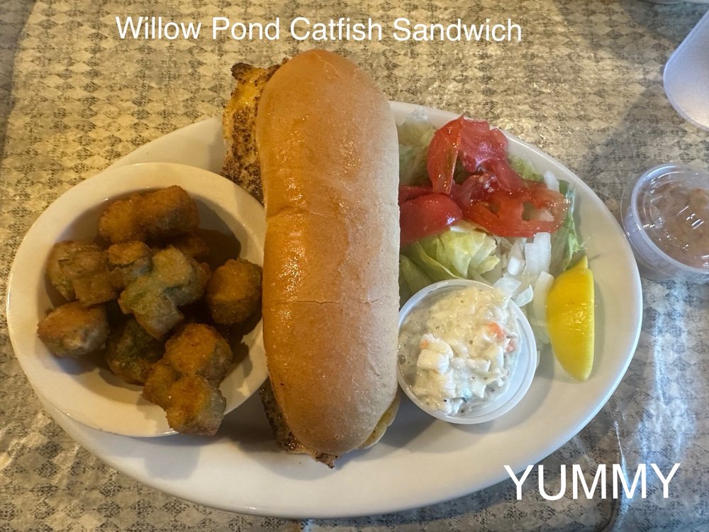 Willow Pond Catfish Logo