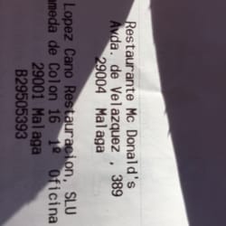McDonalds - From a "real" disgruntled customer...