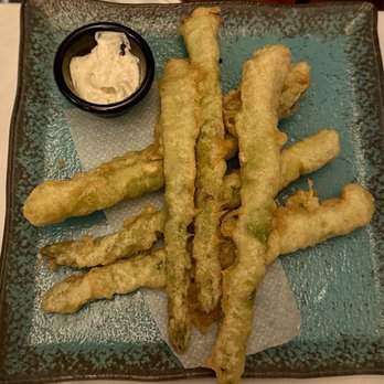 La Mi Venta - Tempura asparagus - Spanish Near Me - Madrid, M La Mi Venta - Tempura asparagus - Spanish Near Me - Madrid, M