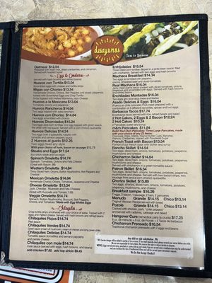 Menu photo 4 Delicias Cafe Albuquerque, NM