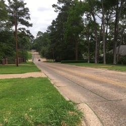 Thrill Hill - 5/25/16. As seen from 4800 Gilbert Dr and 400 Southfield Rd. At the onset of the roller coaster. It gets hillier.