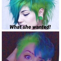 Taylor Krauser - Hairstylist - Fun hair color