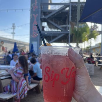 Sip Yard - Hurricane cocktail - Food Court Near Me - Port Aransas, Texas Sip Yard - Hurricane cocktail - Food Court Near Me - Port Aransas, Texas