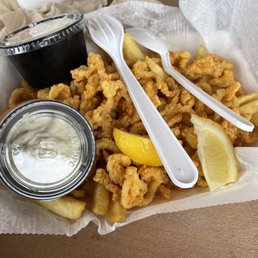 Clam strip dinner Clam strip dinner