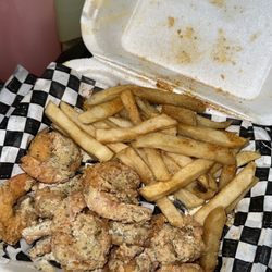 Smoky Kitchen BBQ - Fried shrimp, w/ ranch powder