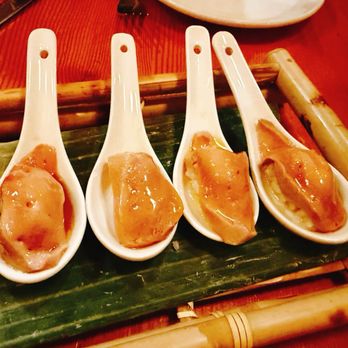 Au Pied de Cochon - foie gras nigiri - Canadian (New) Near Me - Montreal, Quebec