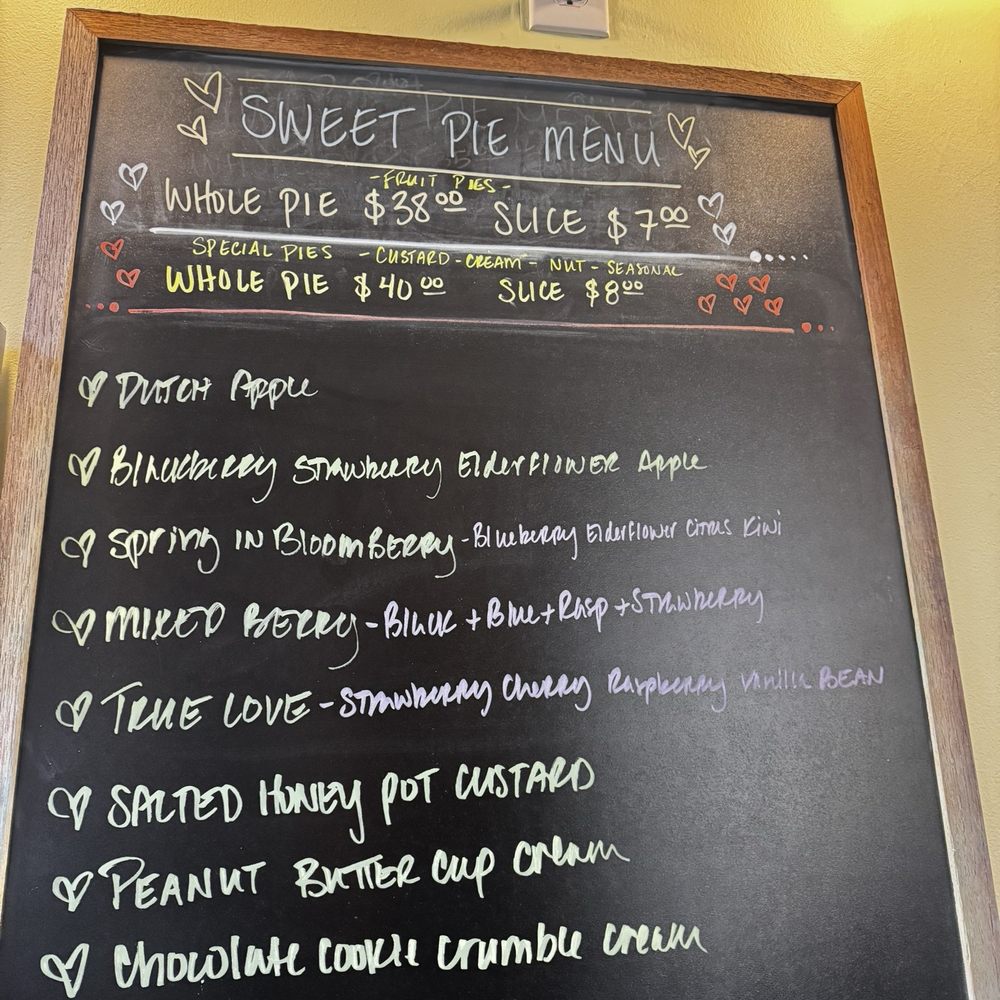 Menu rotates daily