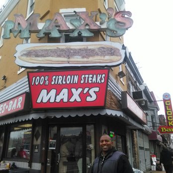 Max's Steaks - Man it was well worth the drive from new York to Philly.  The flight back to California I finished the rest - Sandwiches Near Me - Philadelphia, Pennsylvania