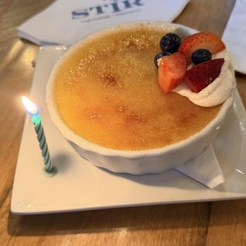 STIR Charlotte - Crème brûlée - New American Near Me - Charlotte, North Carolina