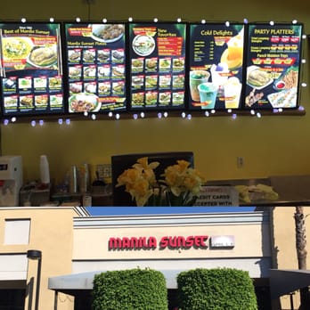 Manila Sunset - It's about to go down! I ordered Inihaw Na Pusit, Chicken BBQ, and Lumpia Shanghai. Let's get it! - Filipino Near Me - Rancho Cucamonga, California Manila Sunset - It's about to go down! I ordered Inihaw Na Pusit, Chicken BBQ, and Lumpia Shanghai. Let's get it! - Filipino Near Me - Rancho Cucamonga, California