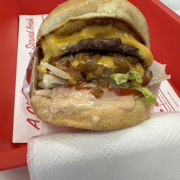 Double double grilled onions Double double grilled onions