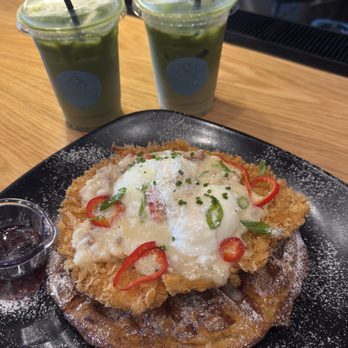 Bluberry Social - chicken waffles! - Breakfast & Brunch Near Me - Irvine, California Bluberry Social - chicken waffles! - Breakfast & Brunch Near Me - Irvine, California