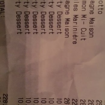 OCabanon - Thanks for charging us $300 to celebrate our friend's birthday by eating cake. We appreciated it. - French Near Me - New York, New York