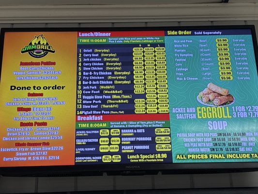 Menu photo 2 Jam Grill Restaurant & Lounge Tavares, FL Menu photo 2 Jam Grill Restaurant & Lounge Tavares, FL