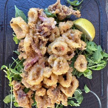 Riverwalk Cafe & Oyster Bar - Rhode island style calamari - Seafood Near Me - Stuart, Florida Riverwalk Cafe & Oyster Bar - Rhode island style calamari - Seafood Near Me - Stuart, Florida