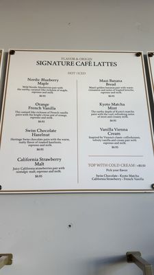 Menu photo 2 Holsem Coffee San Diego, CA