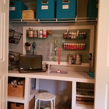 Life with Less Mess - Craft closet - Home Organization Near Me Life with Less Mess - Craft closet - Home Organization Near Me