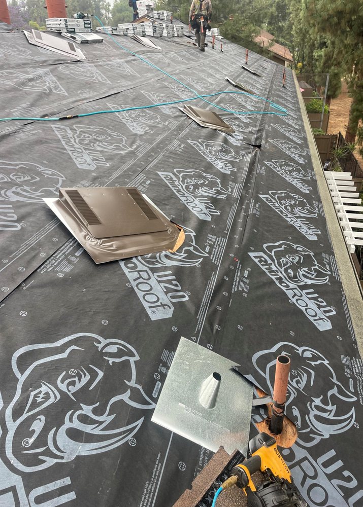 Slide of Moreno & Son's Roofing