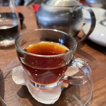 ZenCha Tea Cafe - a cup of tea on a saucer - Bubble Tea Near Me - Bexley, Ohio