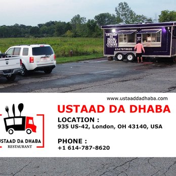 Ustaad Da Dhaba - Best Restaurant  in Columbus - Food Trucks Near Me - London, Ohio
