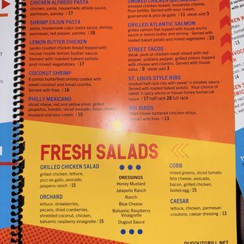Dugout Bar & Grill - Menu - Salad Near Me - Livingston, Texas Dugout Bar & Grill - Menu - Salad Near Me - Livingston, Texas