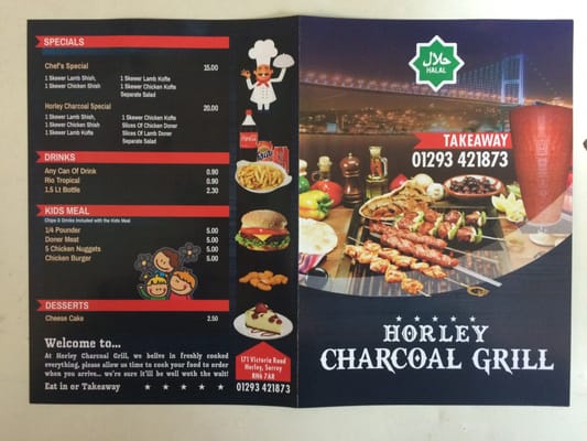 Menu photo 2 Horley Charcoal Grill Horley, SRY Menu photo 2 Horley Charcoal Grill Horley, SRY