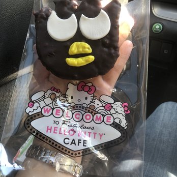 Hello Kitty Cafe - Bad batz Maru rice crispy treat - Desserts Near Me - Las Vegas, Nevada