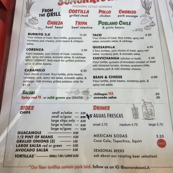 Sonoratown - Mexican Near Me - Los Angeles, California