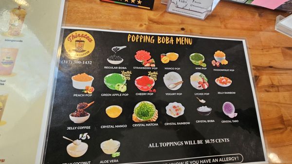 Menu photo 1 Thirstea Boba and Coffee Greenwood, IN Menu photo 1 Thirstea Boba and Coffee Greenwood, IN