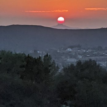 Rustic Ridge Vineyards - Sunset from Rustic Ridge Vineyards over Mount Helix in San Diego. - Wine Tasting Room Near Me - Jamul, California Rustic Ridge Vineyards - Sunset from Rustic Ridge Vineyards over Mount Helix in San Diego. - Wine Tasting Room Near Me - Jamul, California