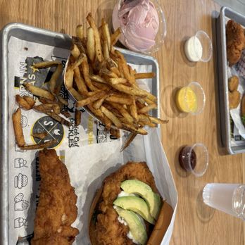 Super Chix - Bacavo burger, fries, custard - Salad Near Me - Tukwila, Washington Super Chix - Bacavo burger, fries, custard - Salad Near Me - Tukwila, Washington