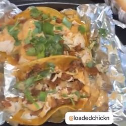 Loaded Chickn - Chicken tacos
