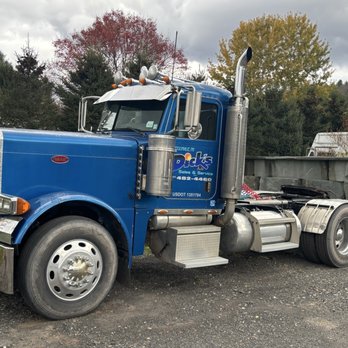 Dicks Auto Sales - Joe can haul anything big or small. Here's one of his day cab semis - Auto Repair Near Me - Jeffersonville, New York Dicks Auto Sales - Joe can haul anything big or small. Here's one of his day cab semis - Auto Repair Near Me - Jeffersonville, New York